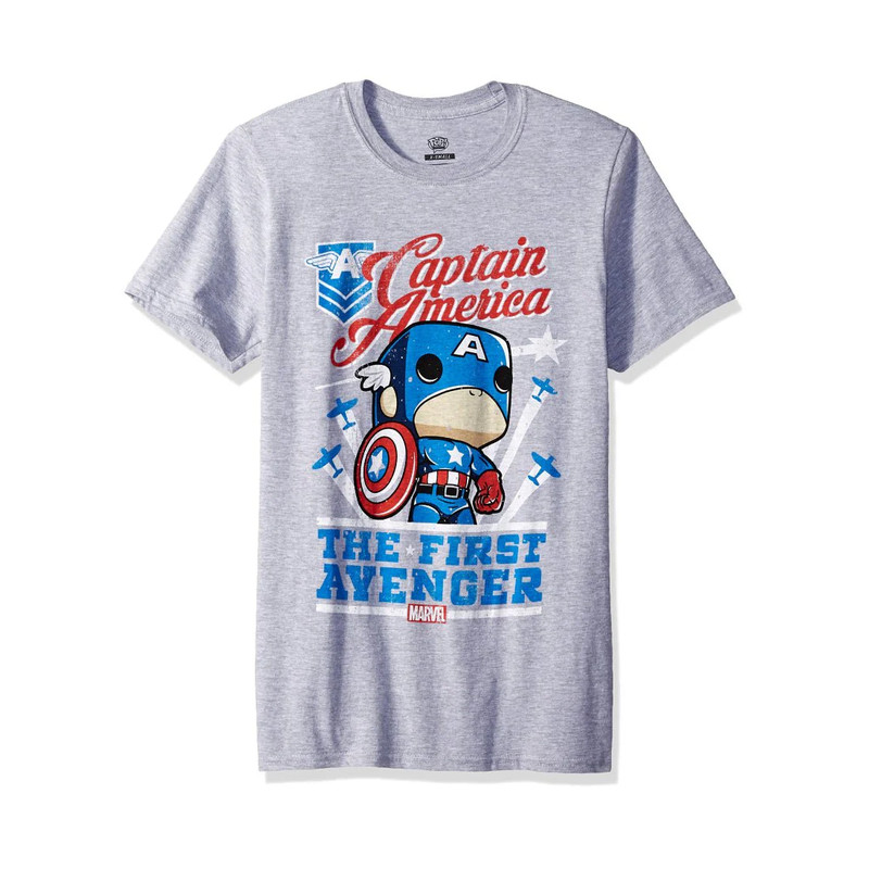 Funko Pop Tee! Marvel: Captain America First Avenger - XL - تي شيرت